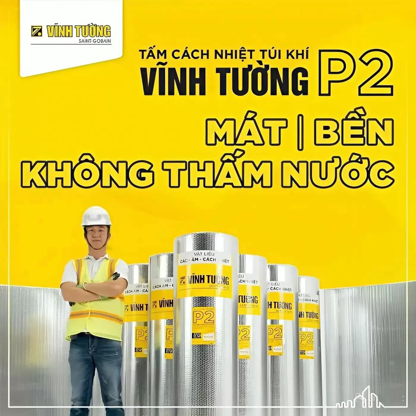 Tấm cách nhiệt túi khí Vĩnh Tường