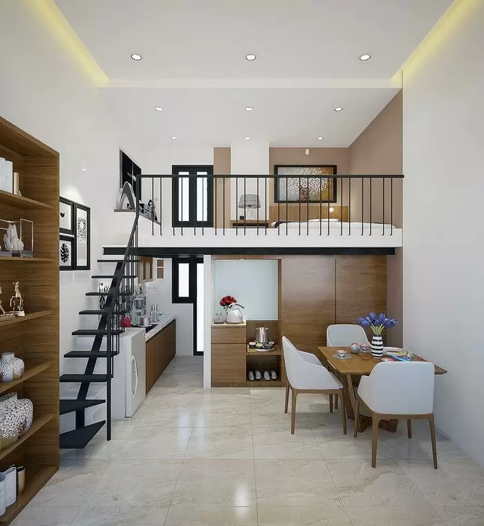 ý tưởng làm gác lửng trong phòng ngủ đẹp