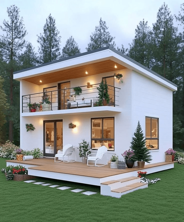 Nhà lắp ghép 500 triệu mang đến không gian sống hiện đại, rộng rãi với thiết kế cao cấp phù hợp cho gia đình đông người hoặc mô hình homestay nghỉ dưỡng 